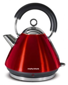 Morphy Richards, Rychlovarná konvice, Varná kovová konvice Morphy Richards RED 43857