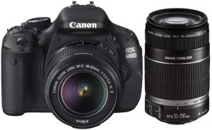 Canon, Digitální zrcadlovka Canon EOS 600D + 18-55 EF-S IS II + 55-250 EF-S IS II