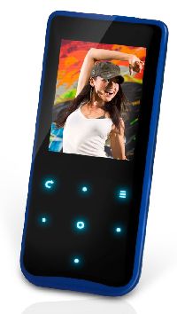 SENCOR, MP3/MP4 přehrávač SENCOR SFP 5660 / 4GB (Blue)
