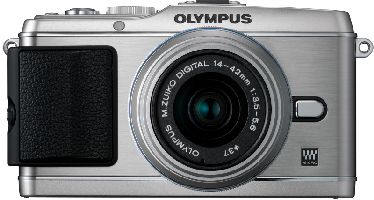 Olympus, Digitální foťák bezzrcadlovka Olympus PEN E-P3 silver + 14-42mm silver