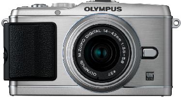 Olympus, Digitální foťák bezzrcadlovka Olympus PEN E-P3 silver + 14-42mm silver