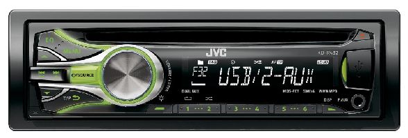 JVC, Autorádio s USB JVC KD-R432