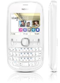 Nokia, Mobilní telefon pro seniory Nokia Asha 200 White