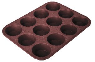 Tescoma, Pečení Tescoma Forma 12 muffinů DELÍCIA SILICONE (629350) - hnědá