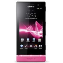  SONY Xperia U Black Pink