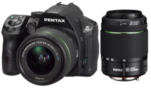 Pentax, Digitální zrcadlovka Pentax K-30 Black + 18-55 D-AL WR + 55-200 D-AL WR