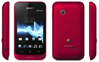  SONY Xperia tipo Classic Deep red