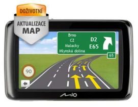 Navigace do auta MIO spirit 497, LCD 4,3, 44 států + doživotní aktualizace map"