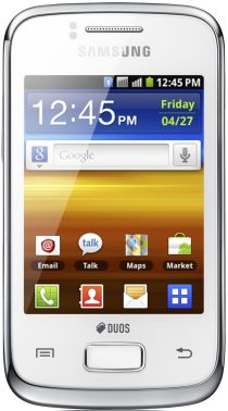  Samsung Galaxy Y Duos S6102 Pure White