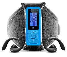 Energy Sistem, MP3/MP4 přehrávač Energy Sistem 1602 Sport / 2GB (Electric Blue)