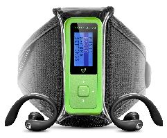 Energy Sistem, MP3/MP4 přehrávač Energy Sistem 1604 Sport / 4GB (Lime Green)