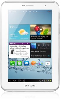  Samsung Galaxy Tab 2, 7.0 (P3100) White 16 GB, 3G + Wi-Fi