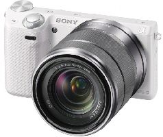 Sony, Digitální foťák bezzrcadlovka Sony NEX-5RK White + 18-55mm