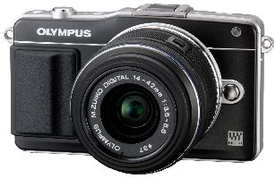 Olympus, Digitální foťák bezzrcadlovka Olympus PEN E-PM2 Black + 14-42mm II R Black