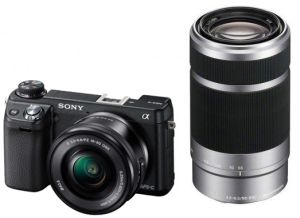Sony, Digitální foťák bezzrcadlovka Sony NEX-6Y + 16-50mm + 55-210mm