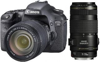 Canon, Digitální zrcadlovka Canon EOS 7D + EF 15-85 + EF 70-300 IS