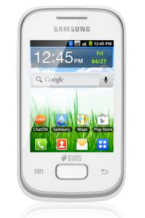  Samsung Galaxy Pocket Duos (S5302), bílá