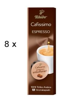 Kapsle Tchibo Espresso bez kofeinu, 80 kapslí