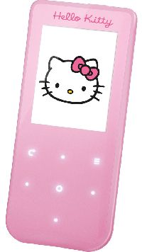 SENCOR, MP3/MP4 přehrávač SENCOR SFP 5661 HELLO KITTY / 4GB (Pink)