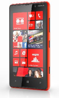 Nokia, Mobilní telefon pro seniory Nokia Lumia 820 červená