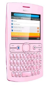 Nokia, Mobilní telefon Nokia Asha 205 purpurovo-růžová