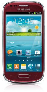 Samsung,  Samsung Galaxy S III mini i8190, NFC, Red