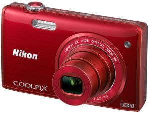 Nikon, Fotoaparát Fotoaparát Nikon Coolpix S5200 Red