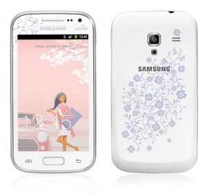 Samsung,  Samsung Galaxy Ace 2 i8160, White La Fleur