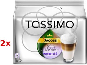 Bosch, Kávovar Kávovar Bosch T-Disc Latte Macchiato Less Sweet - 2x