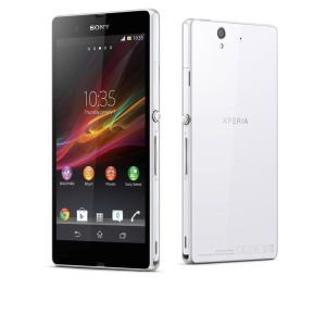 Sony,  Sony Xperia Z, bílá