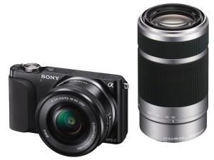 Sony, Digitální foťák bezzrcadlovka Sony NEX-3NY + 16-50mm + 55-210mm
