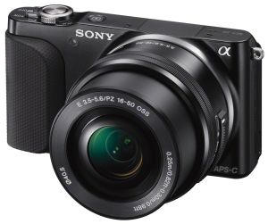Sony, Digitální foťák bezzrcadlovka Sony NEX-3NL Black + 16-50mm