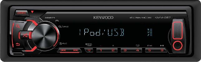 Kenwood, Autorádio s USB Kenwood KMM-257