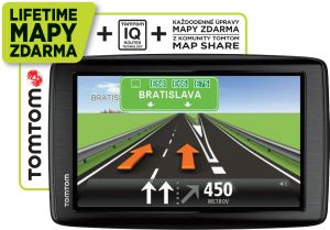 TomTom, Turistická GPS navigace TomTom START 25 Regional LIFETIME mapy