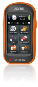 Holux, Turistická GPS navigace Holux Funtrek 132 Pro + mapy CZ/SK