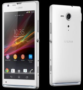 Sony,   Sony Xperia SP C5303, bílá