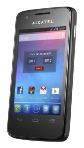 ALCATEL ONETOUCH,  ALCATEL ONETOUCH 4030D S´POP Raven Black