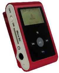 MPMAN, MP3/MP4 přehrávač MPMAN MP 30 WOM Red