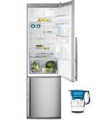 Electrolux, Lednička s mrazákem Electrolux EN3888AOX + filtrační konvice AquaSense zdarma! + prodloužená záruka