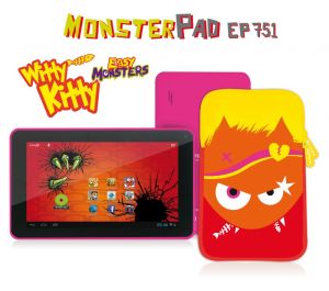 EasyPix, Tablet Tablet EasyPix MonsterPad Witty Kitty 7, Wi-Fi