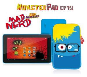 EasyPix, Tablet Tablet EasyPix MonsterPad Mad Nerd 7, Wi-Fi