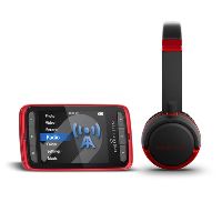 Energy Sistem, MP3/MP4 přehrávač Energy Sistem 4304 DJ 4GB Ruby Red