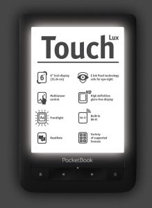 PocketBook, E-book čtečka PocketBook Touch Lux (623) černý
