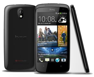 HTC,  HTC Desire 500, černý