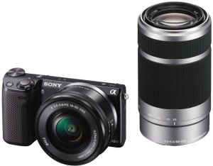 Sony, Fotoaparát Fotoaparát Sony Sony NEX-5T + 16-50 mm + 55-210 mm Black