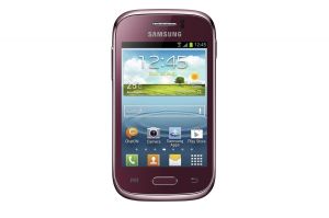 Samsung,  Samsung Galaxy Young, S6310, NFC, červená