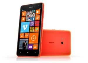 Nokia,  Nokia Lumia 625, oranžová