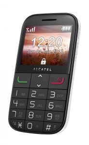 ALCATEL ONETOUCH, Mobil pro seniory Mobil pro seniory ALCATEL ONETOUCH 2000, bílý